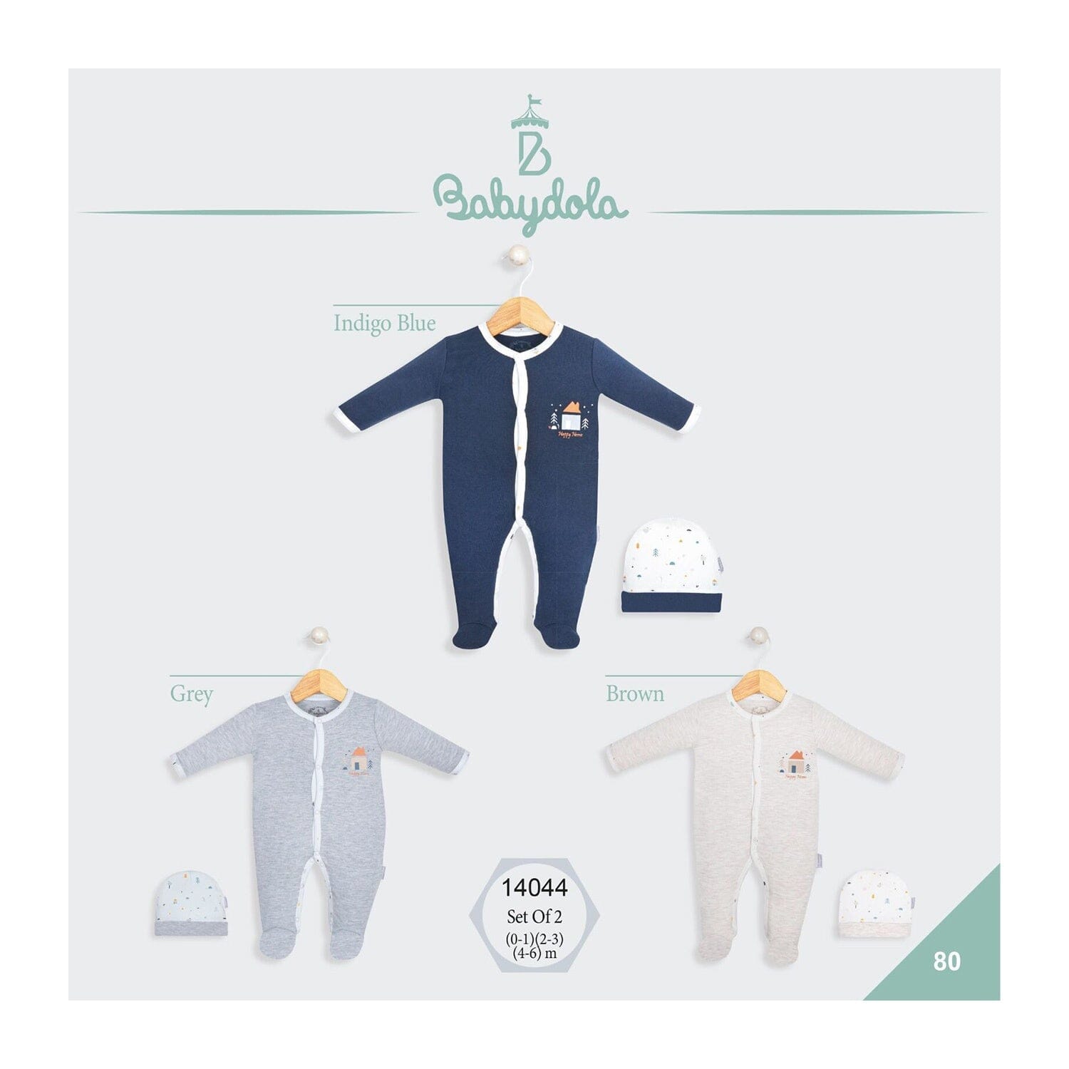Navy Baby Sleepsuit Baby wear Babydola