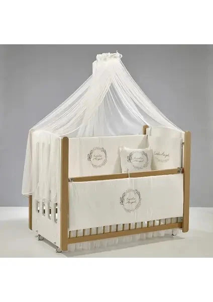 سرير ميا الخشبي الطبيعي furniture Meltem Kids