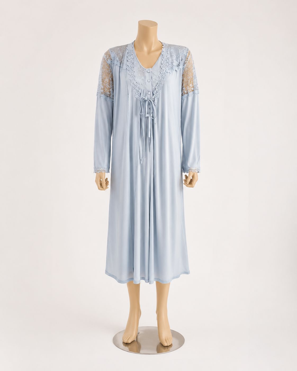 Premium Maternity & Nursing Nightgown Set – 2 Pieces | Made in Turkey Xses