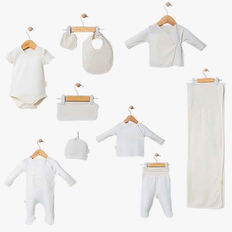 Infant Clothing Gift Set | 10 Pieces Organic Cotton Fabrics 10 pcs set boy Babydola