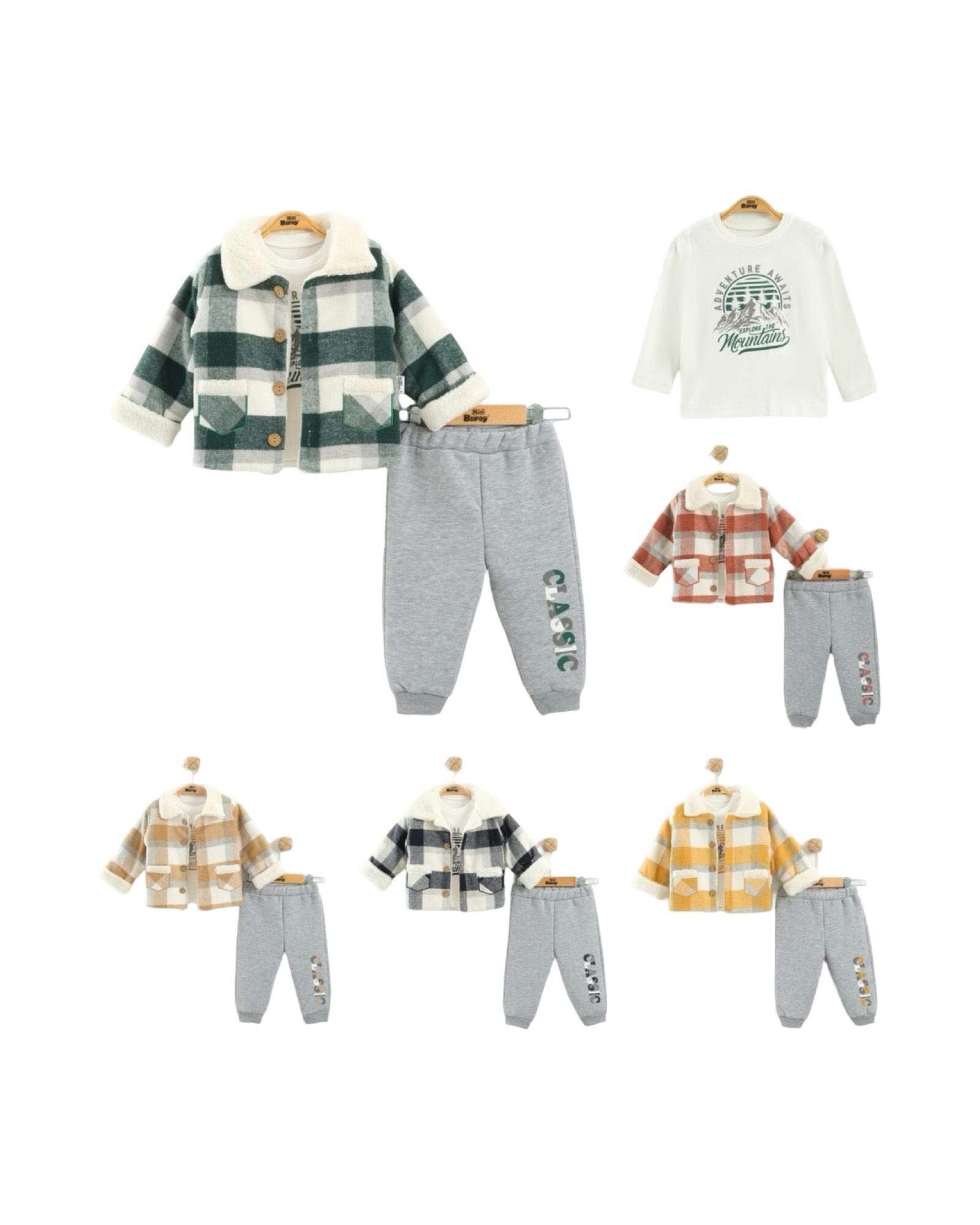 Pure Mountain Adventure 3-Piece Set boy outfit Baray