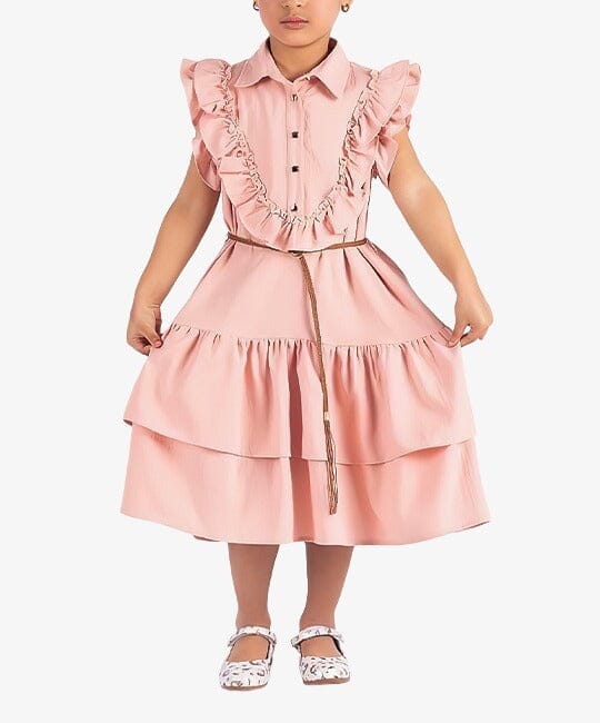 Pink - Medium-Length Dress General PAFIM