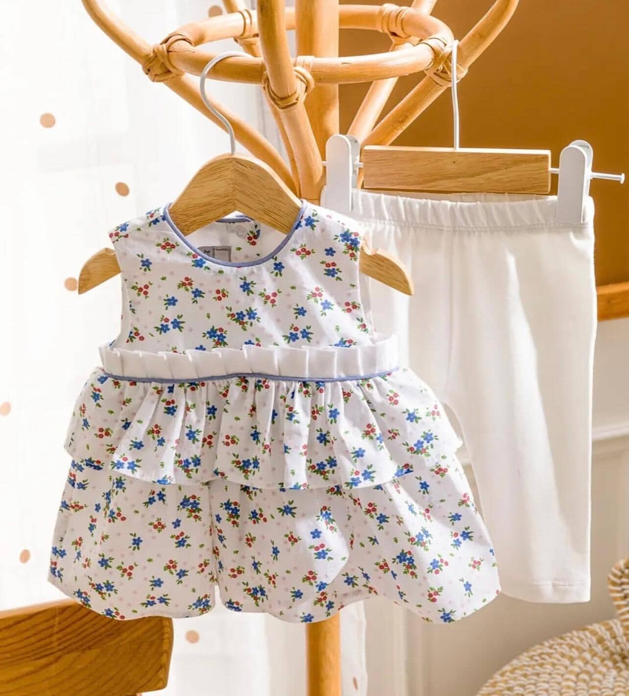 Adorable Baby Girls' Top and Leggings Set (0-2 Years) General Babydola