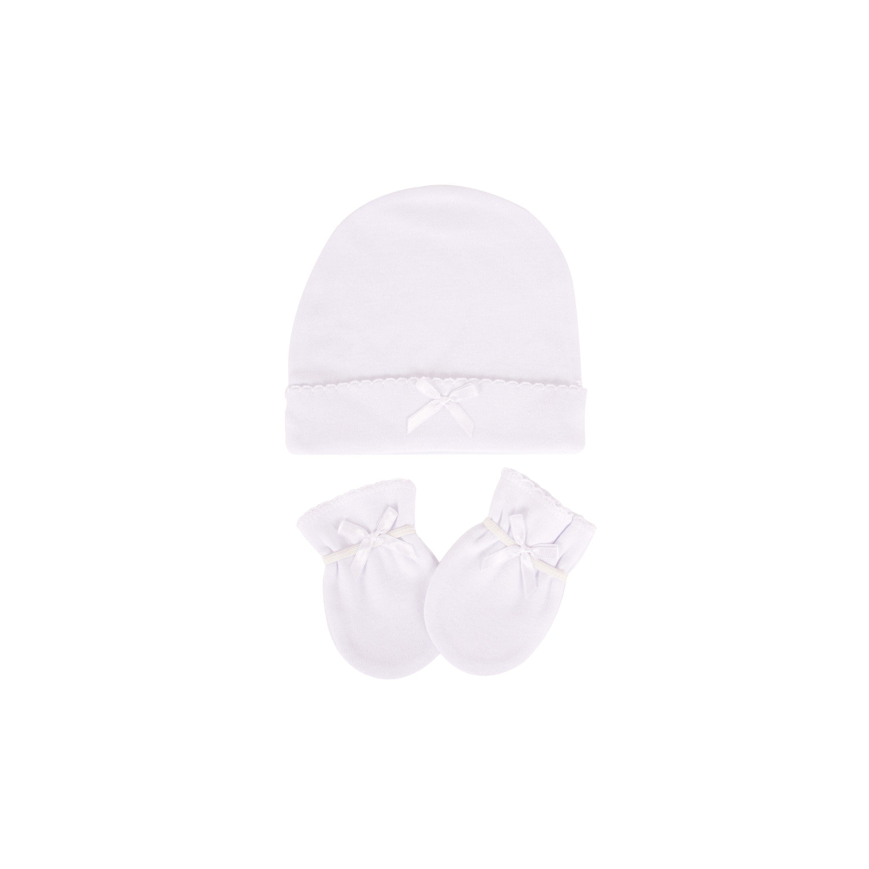 Hat & Mittens Set in Various Colors newborn sevi bebe