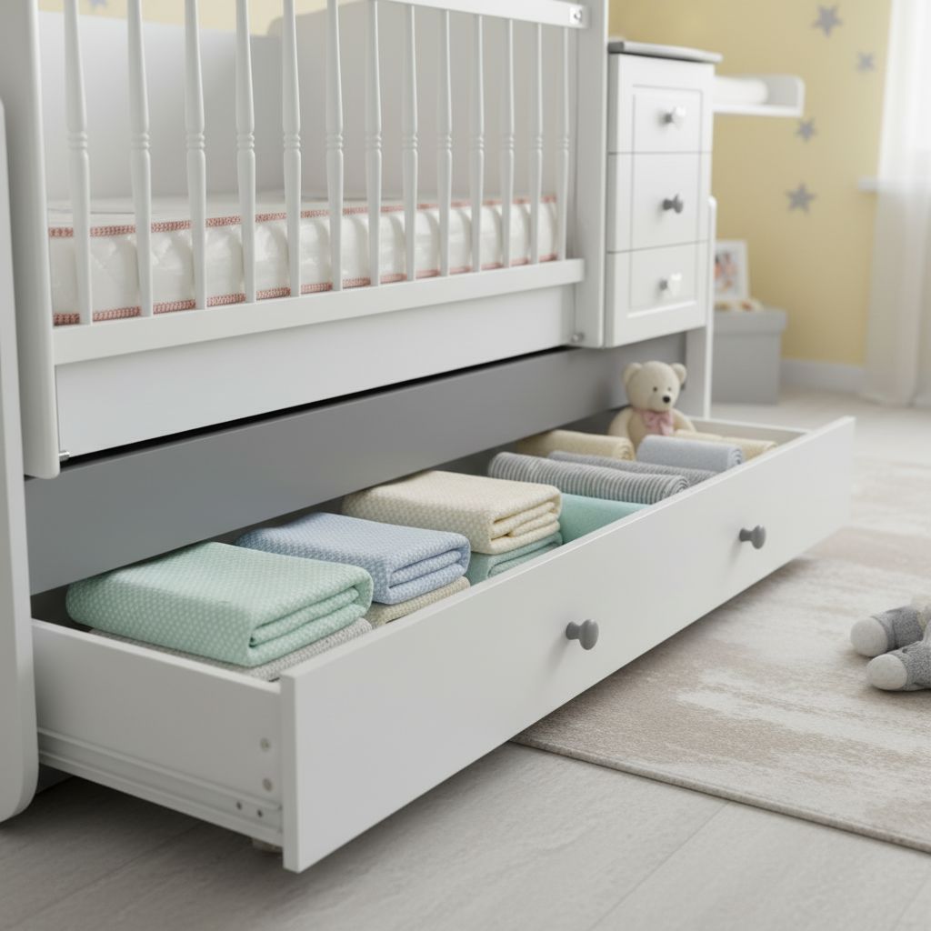 Carino Grey Convertible Cradle & Bed | MeltemKids | 0–12 Years General MELTEM SMART