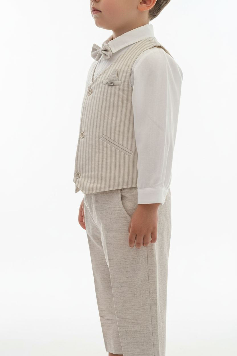 Beige Vest and Pants Set (4-5 Years) baby & toddler Babydola