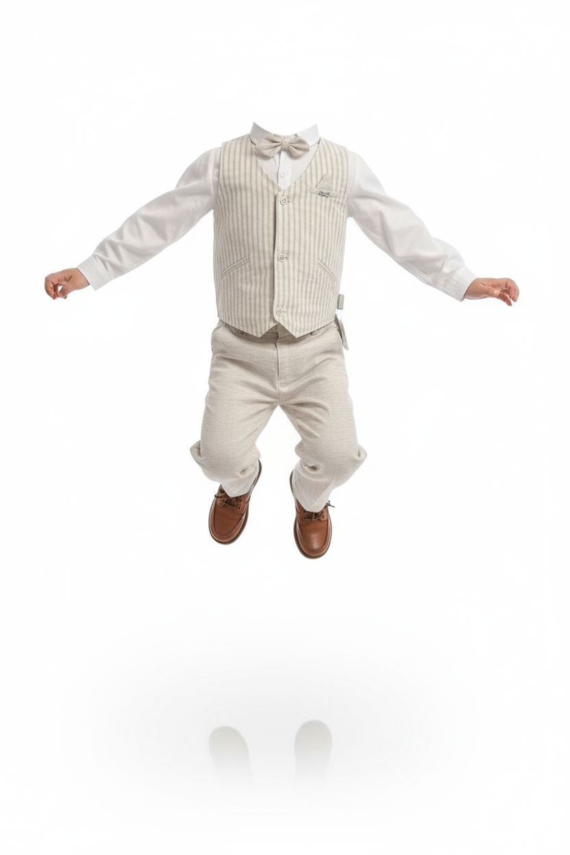 Beige Vest and Pants Set (4-5 Years) baby & toddler Babydola