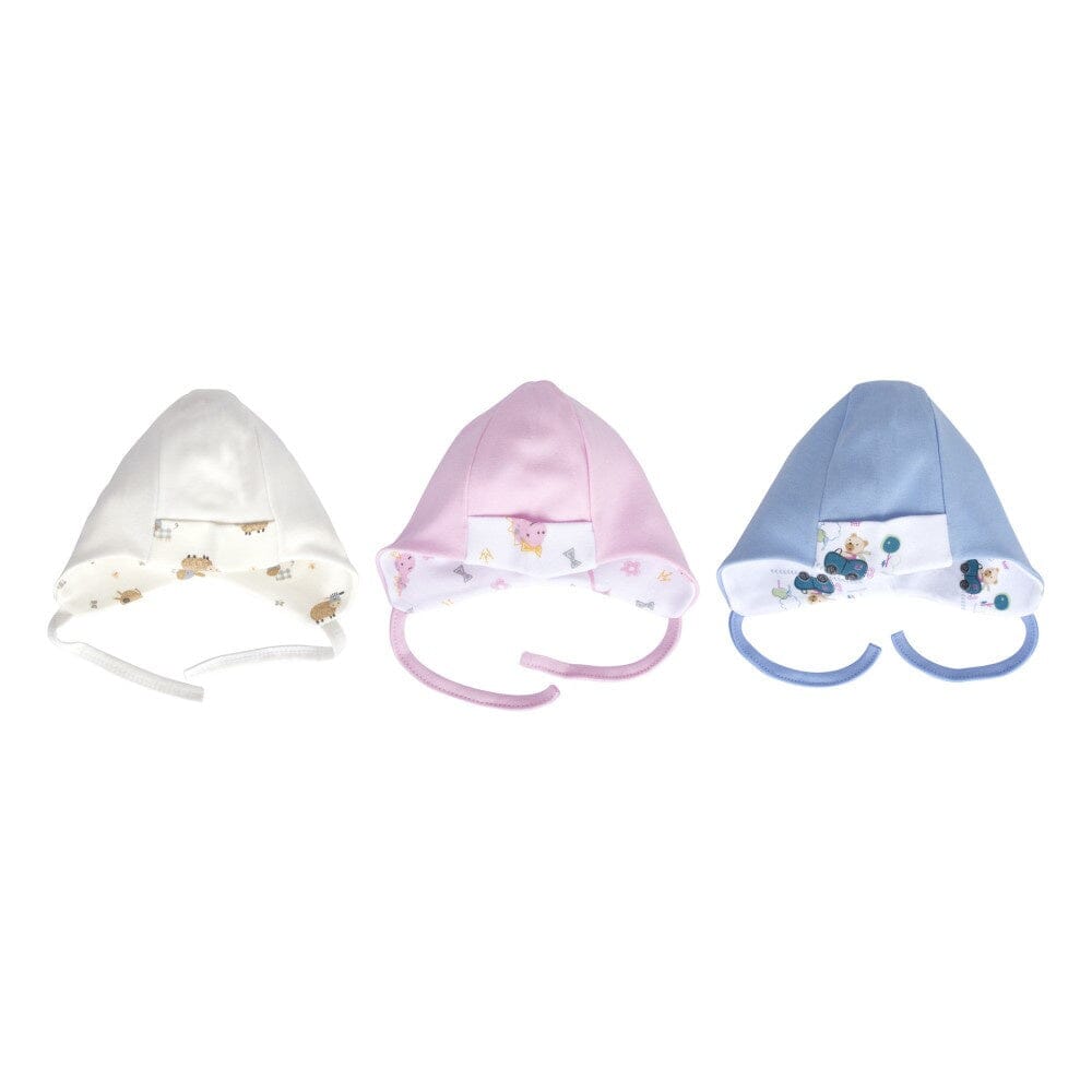 Tie-Up Baby Bonnet Baby accessories sevi bebe