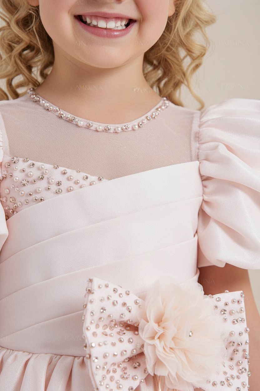 Girls Princess Occasion Dress - Blush Pink | Ages 8-12 DRESS Not specified