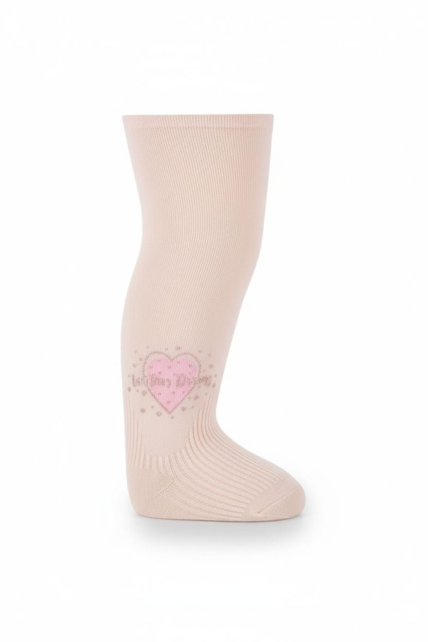 Baby Toddler Girl Sparkling heart Pantyhose Sheer Tights Stockings- 1 pack General KATAMİNO