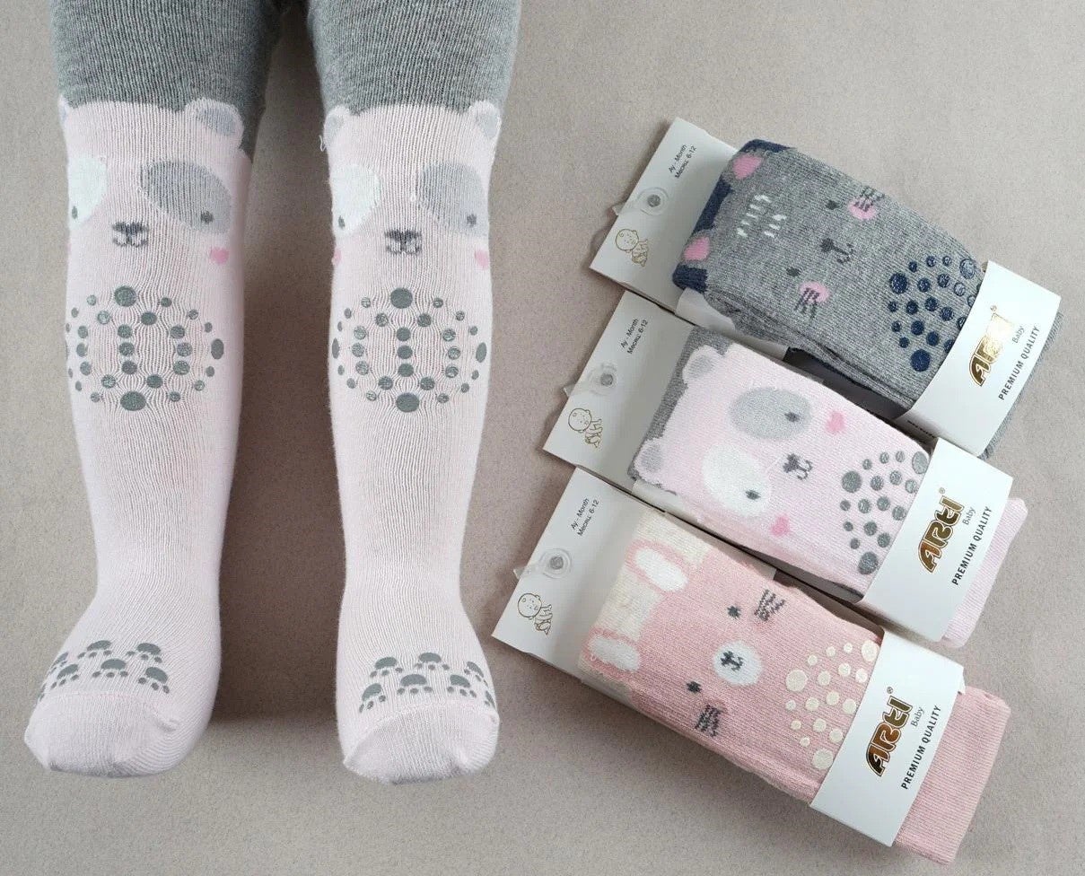 Cute Animal Baby Girl Tights General ARTİ