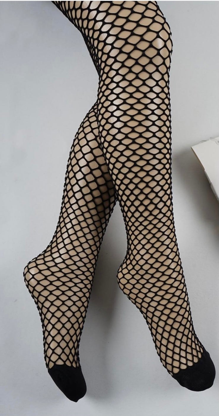 Black Net Girls Tights General ARTİ