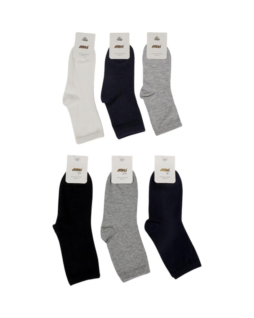 3 Packs Cotton Boy Socks General ARTİ