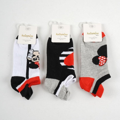 Mickey Mouse Cotton Socks Girls General KATAMİNO