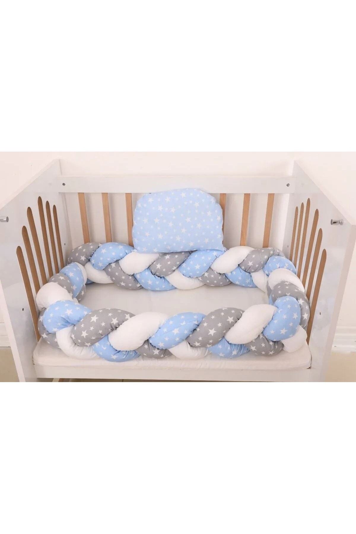 Celestial Comfort Braided Crib Bumper BEDDINGS BABYKONFOR 