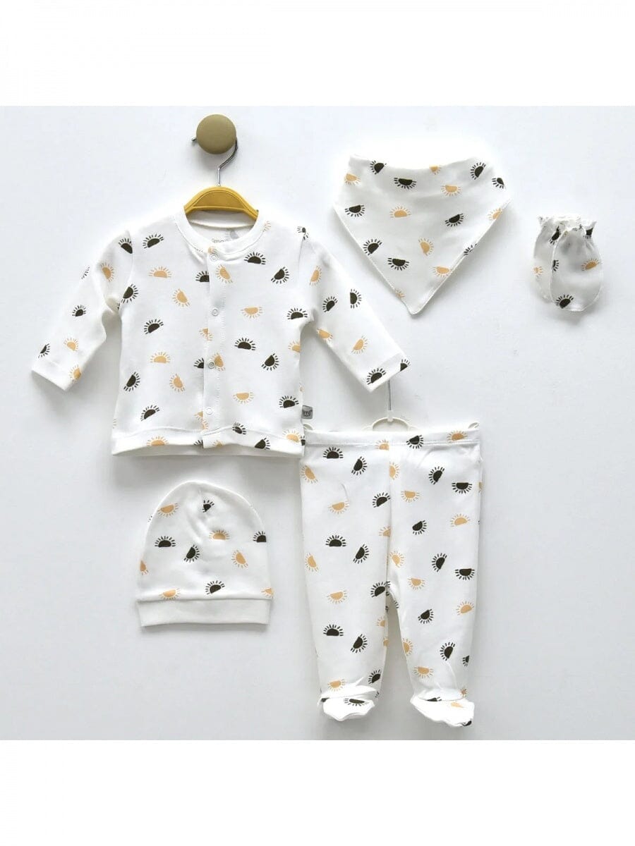 Sunshine Baby Boy Cozy Set baby 5 Pieces Set imaj 