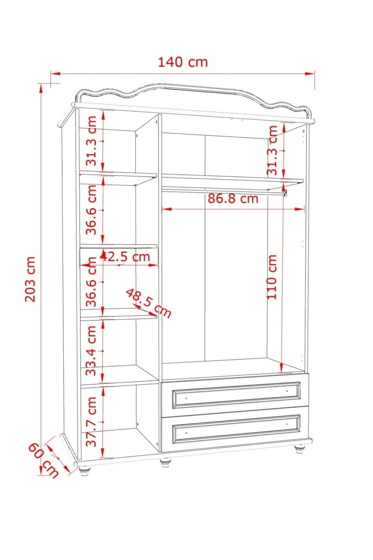 Kral Kids Bedroom Set by Meltem Kids furniture Meltem Smart 