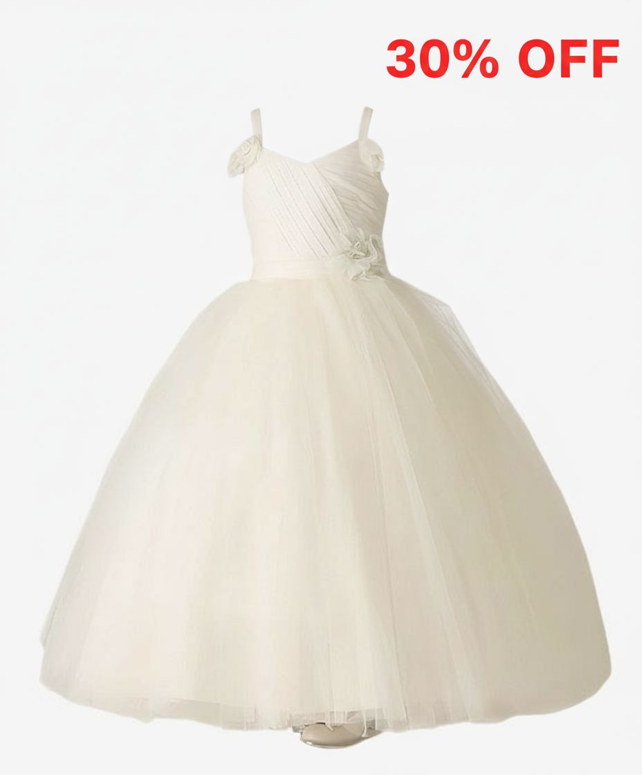 White Bride Maid Party Dress Party Dress Group C Helenakids 