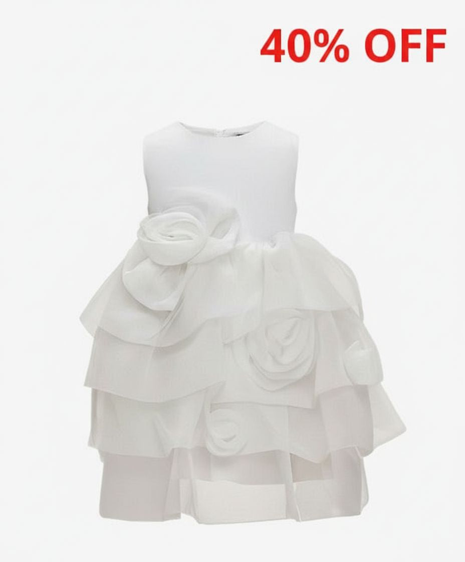 White Bride Maid Party Dress Party Dress Group C Helenakids 