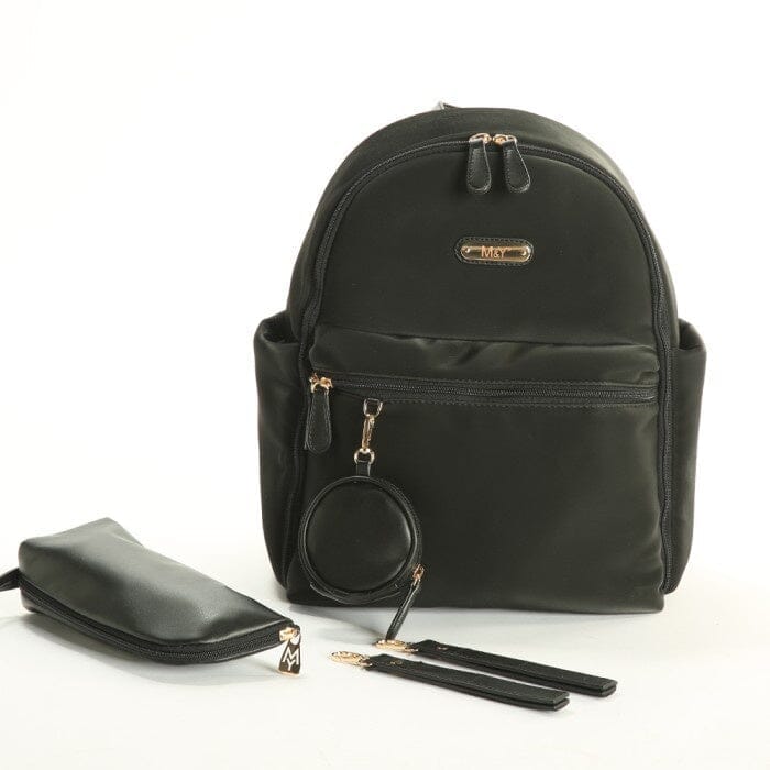 🎁 PUFF Fabric & Leather Diaper Backpack (100% off) M&Y 