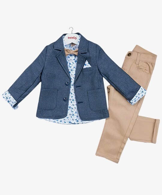 3-Piece Boys' Outfit with Bow Tie General Bebus Kids 
