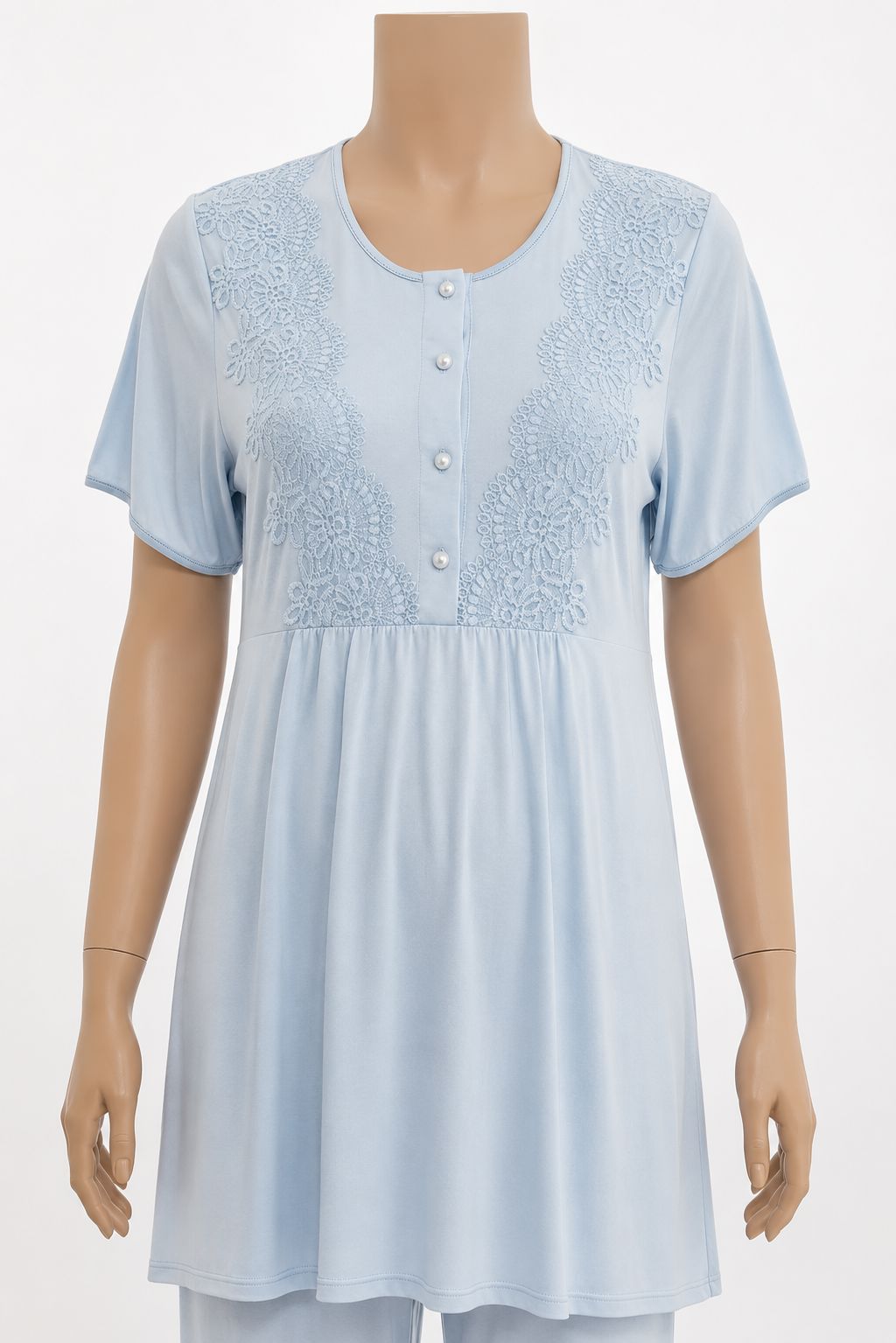 Elegant Lace Maternity & Nursing Set – 3 Pieces pajama Xses 