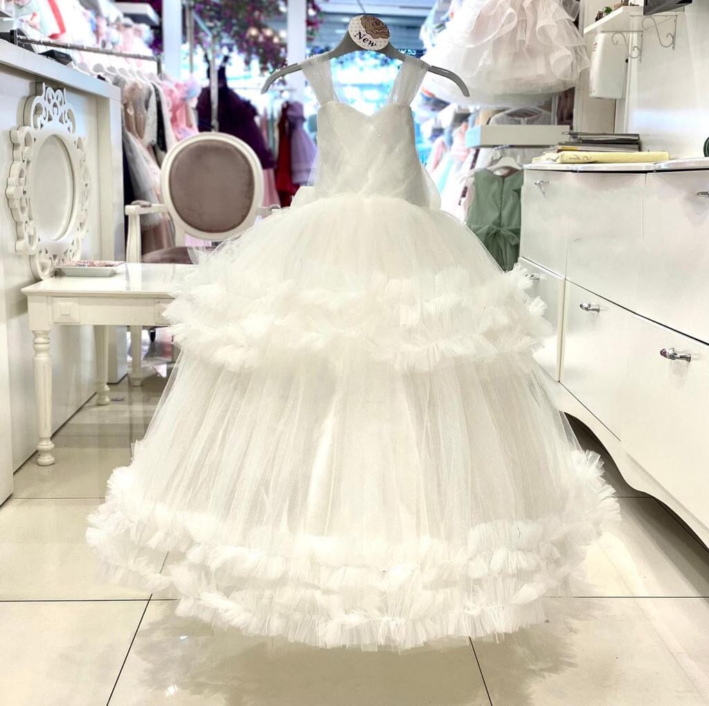 White Bride Maid Party Dress Party Dress Group C Helenakids 