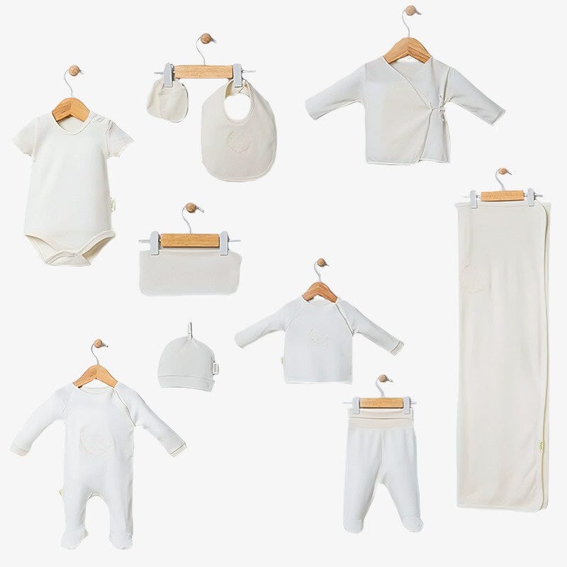 Infant Clothing Gift Set | 10 Pieces Organic Cotton Fabrics 10 pcs set boy Babydola 