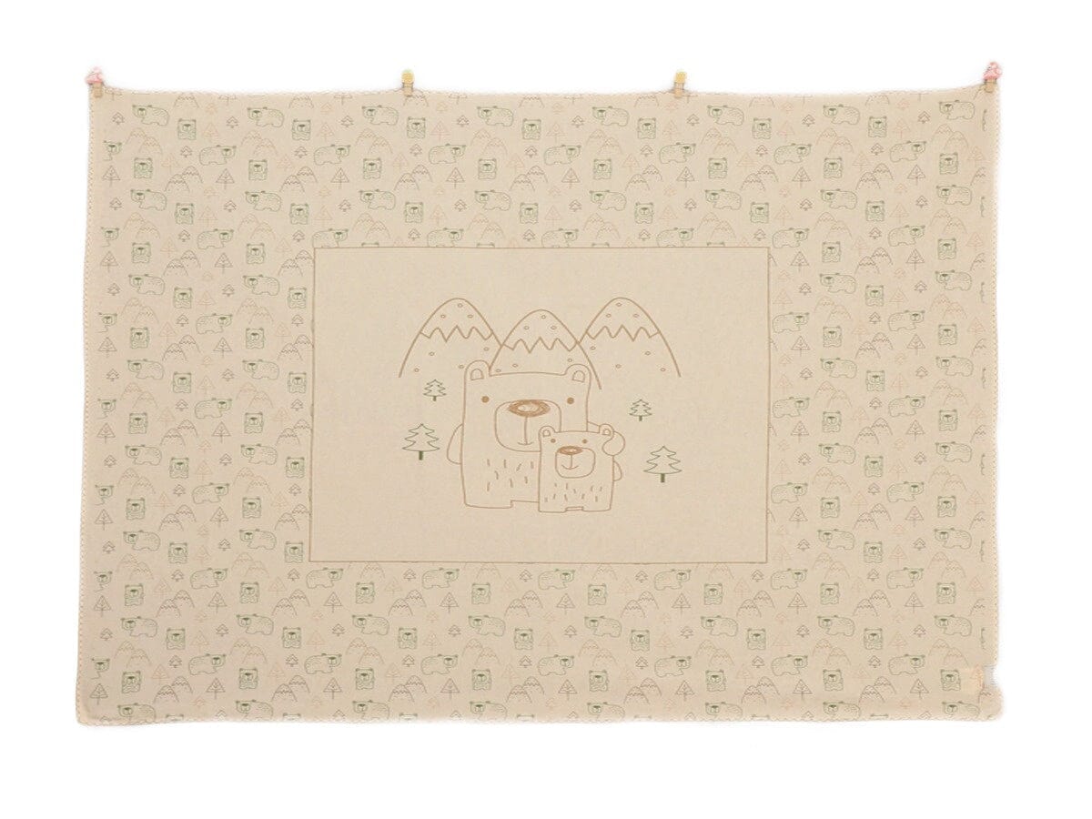 100% Cotton Summer Baby Blanket with Cute Design Blanket Bebitof 