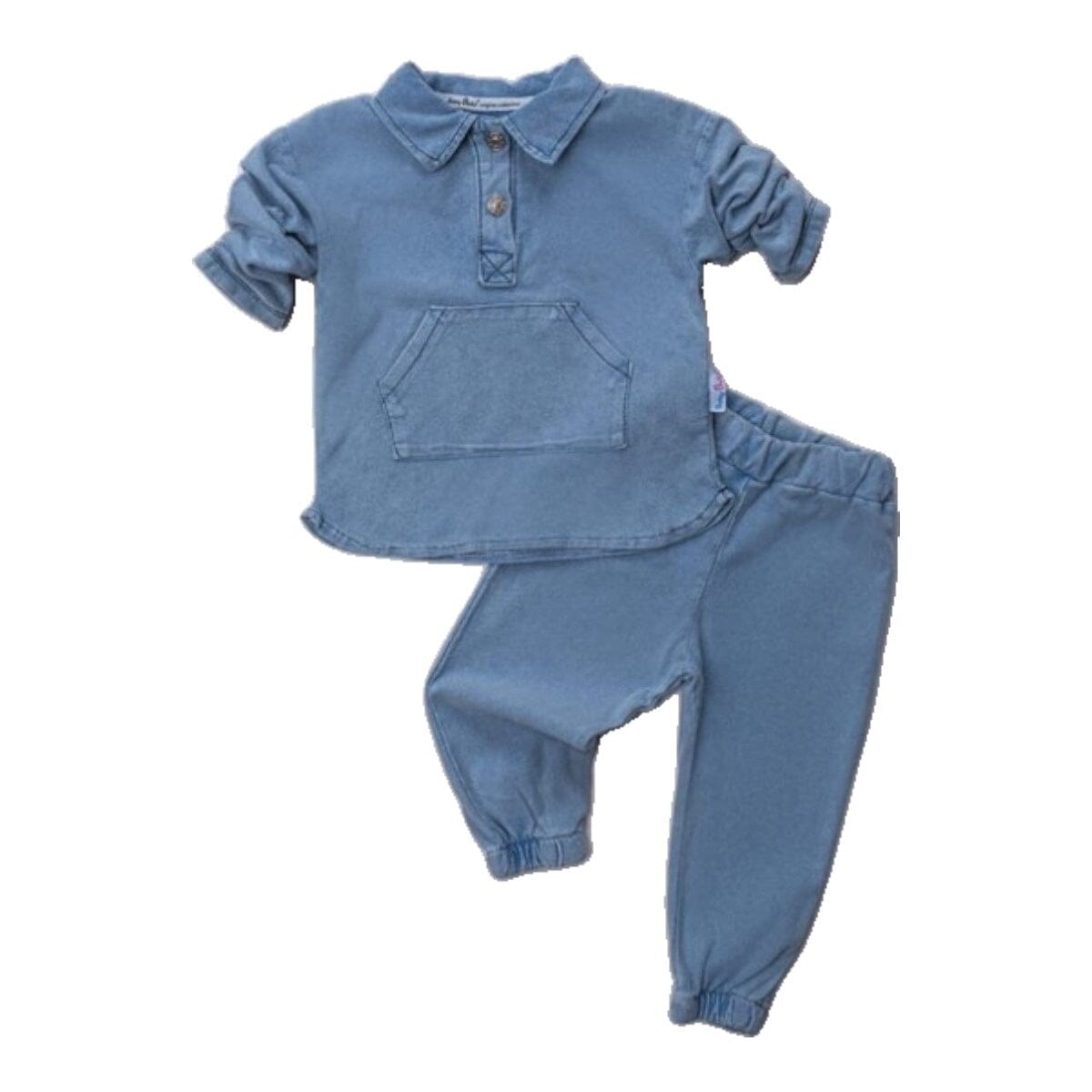 Boys' Linen Polo Set - 2-Piece Outfit Boys wear Not specified 