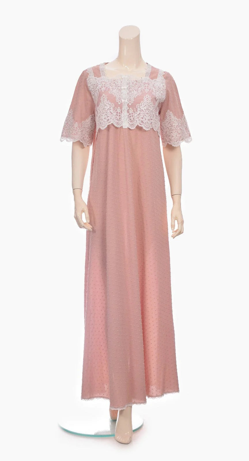 White Dotted Cotton Ladies Garment General Coco Box 