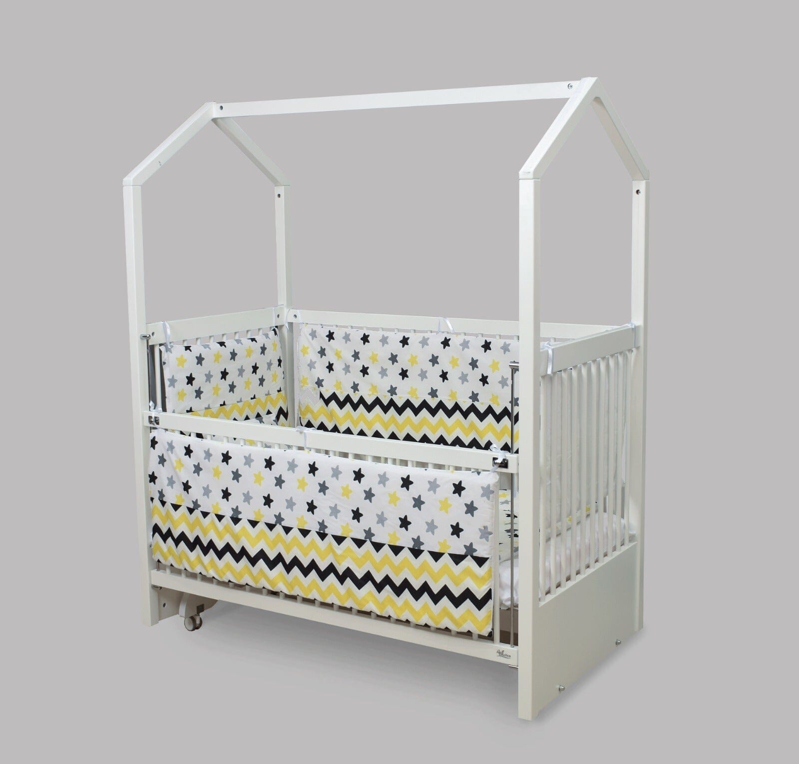 Colorful Zigzag 7 Pieces Baby Bedding Set Baby Bedding Set jasmine 