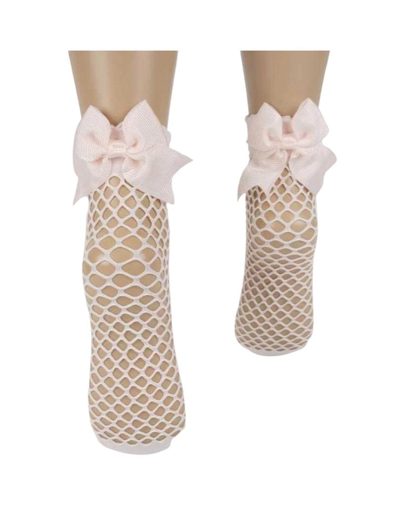 Net Ribbon Socks - Black Socks KATAMİNO 