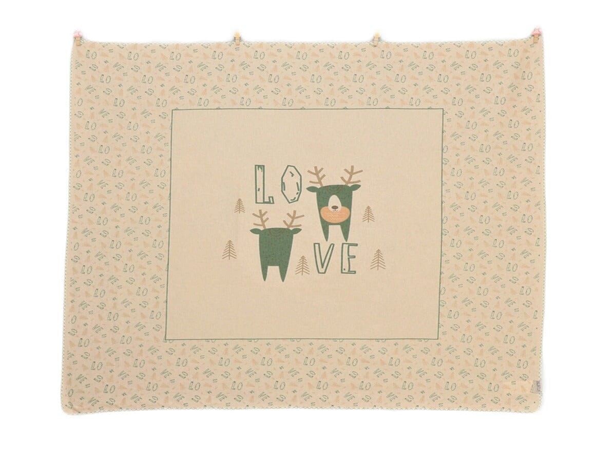 100% Cotton Summer Baby Blanket with Cute Design Blanket Bebitof 