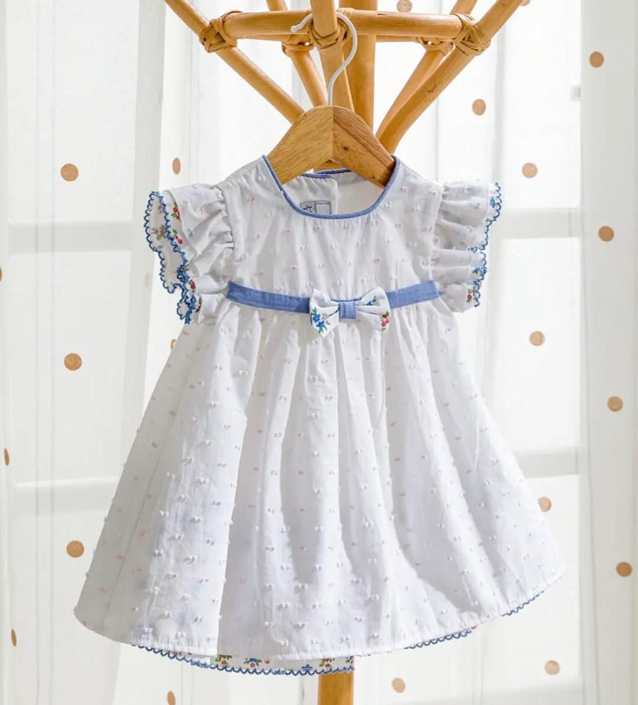 Charming Floral Accent Dress for Little Girls baby & toddler Babydola 