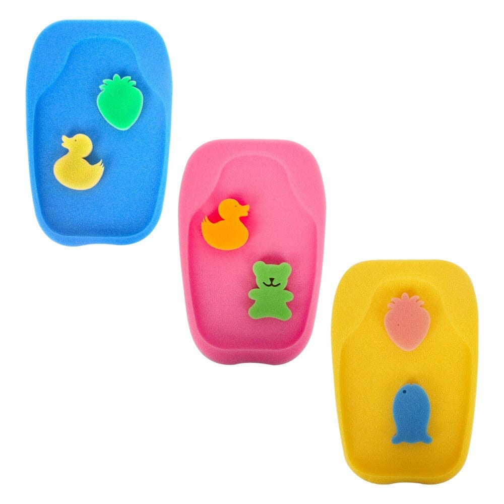 Baby Bath Sponge Mat with Anti-Slip Surface Baby accessories sevi bebe 