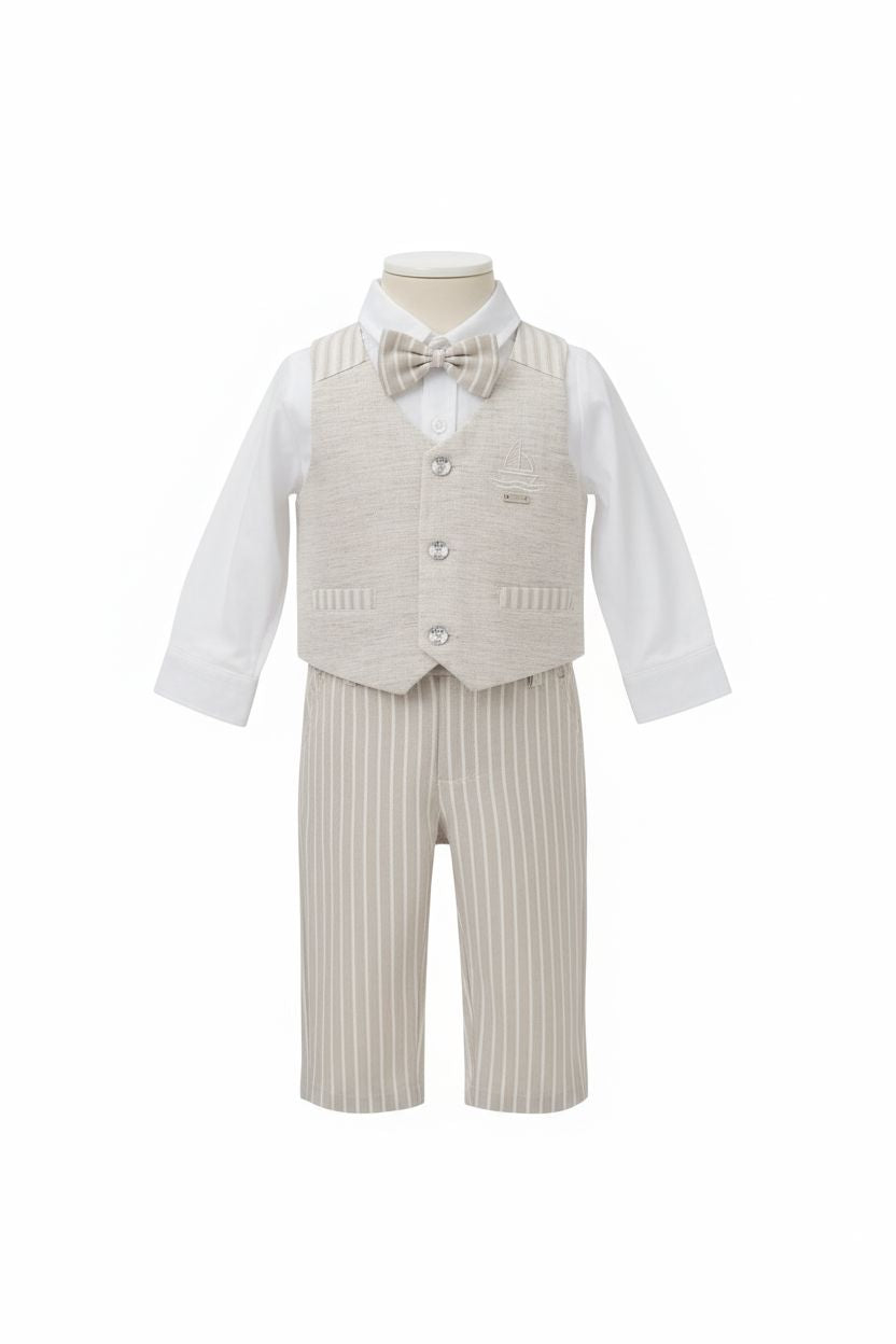 Classic Striped Baby Boy Set baby & toddler Babydola 