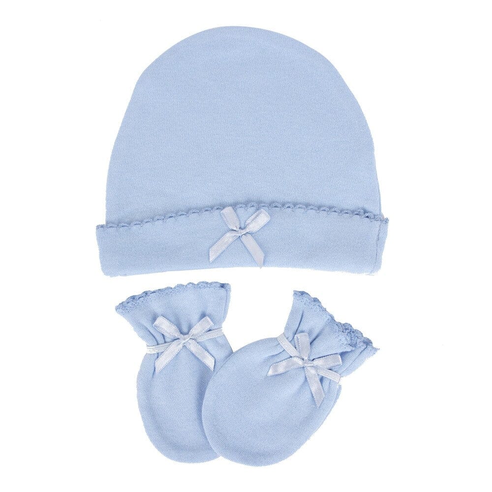 Hat & Mittens Set in Various Colors newborn sevi bebe 