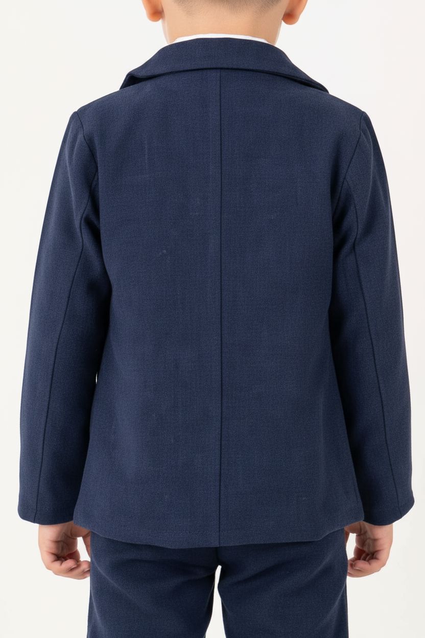 Boys' Navy Suit with Bow Tie (1-4 Years) boys outfit Weeny Kids 
