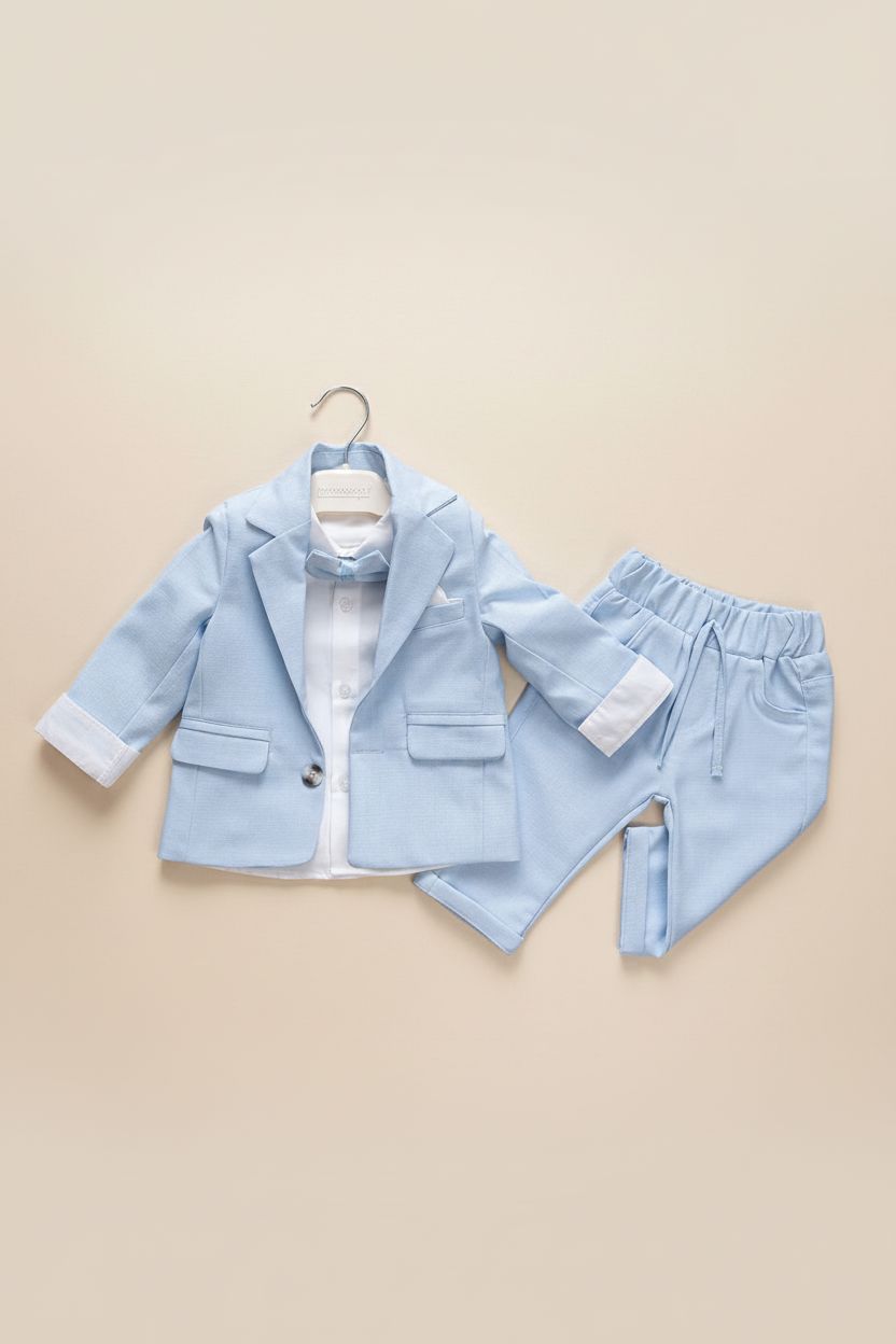 Baby Boy's Light Blue Outfit Set (9-24M) baby & toddler concept kids 