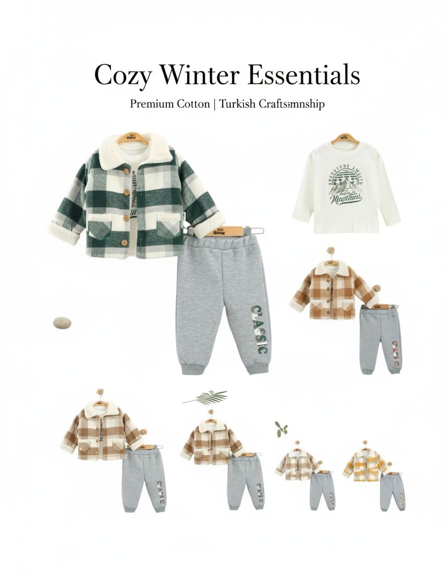 Pure Mountain Adventure 3-Piece Set boy outfit Baray 