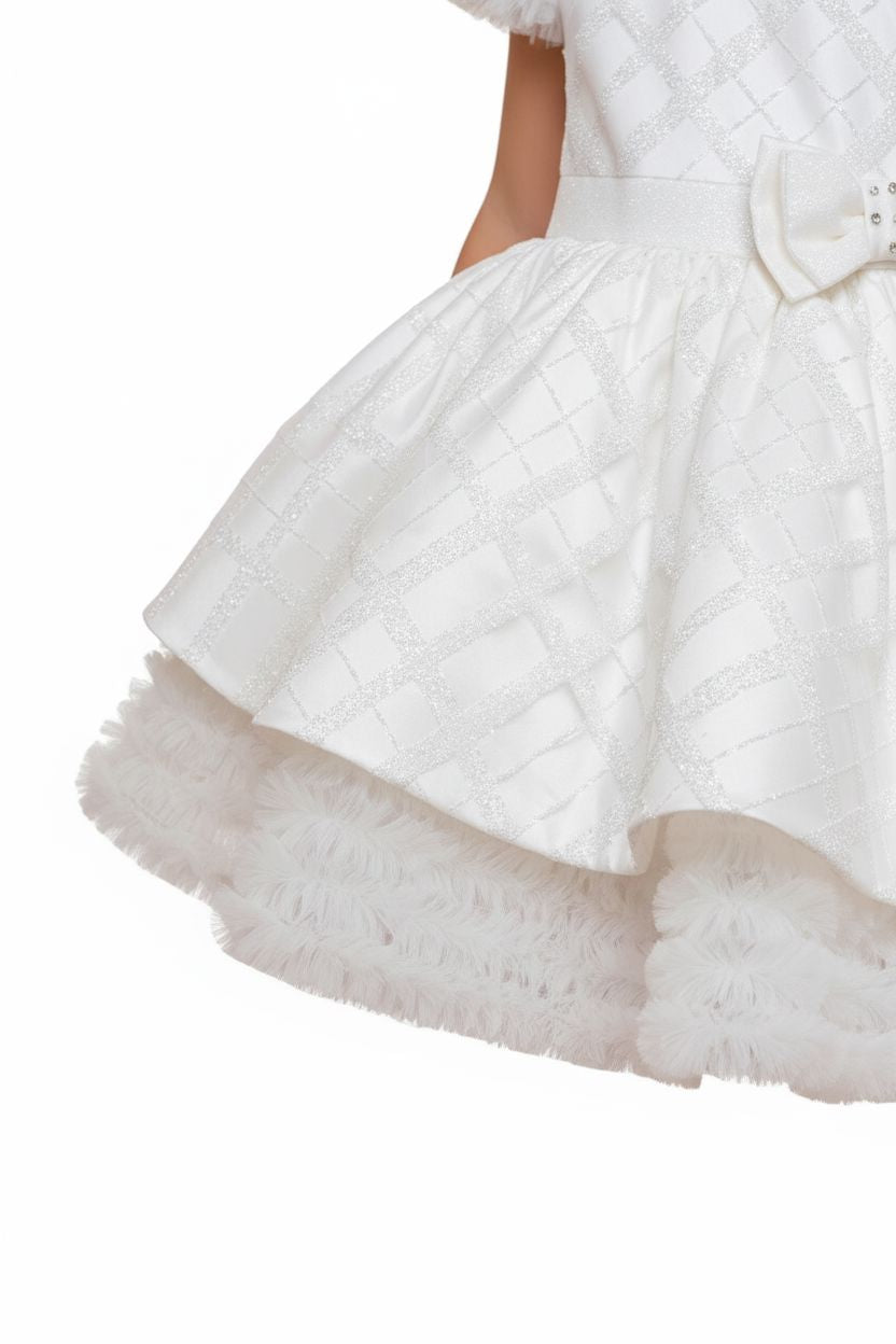 White Cloud Sleeve Princess Dress (4-8 Years) girls dress Not specified 