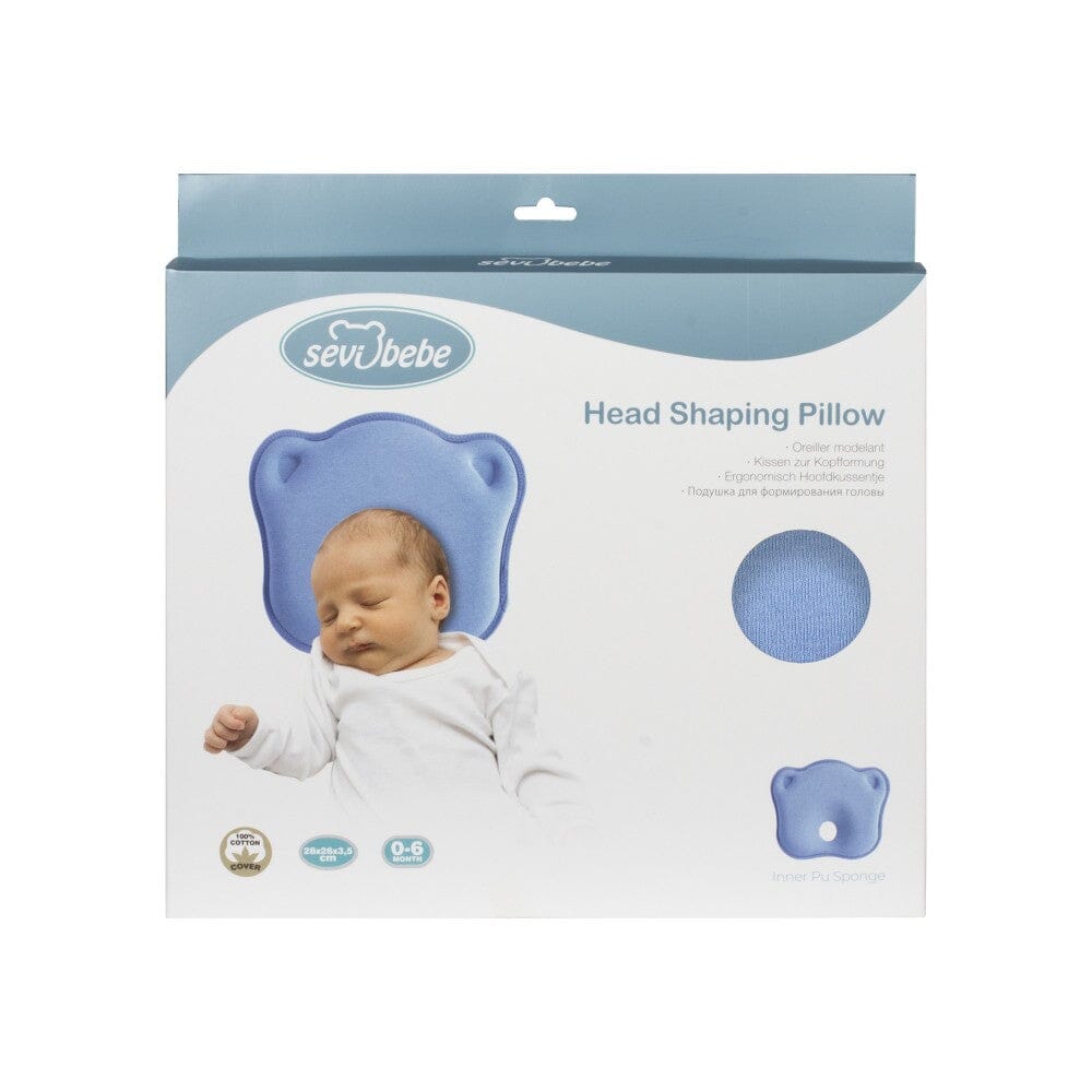 Baby Head Shaping Pillow - Turkish Cotton Baby accessories sevi bebe 