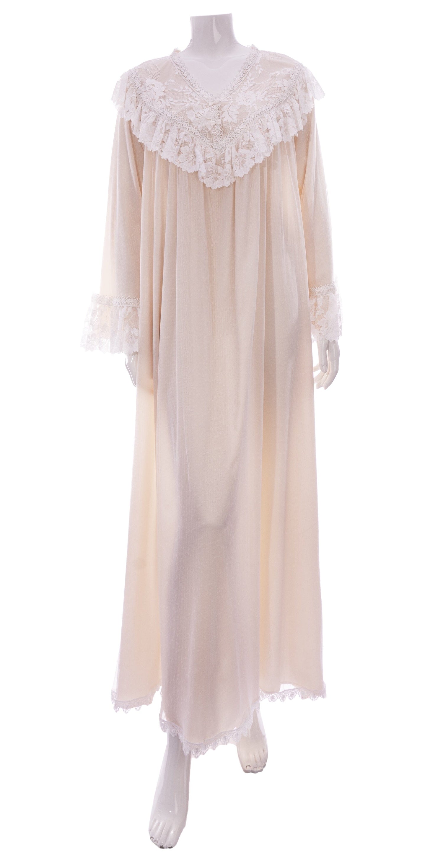 Luxurious Two-Layer Maternity & Nursing Reception Gown - Layla General Coco Box 