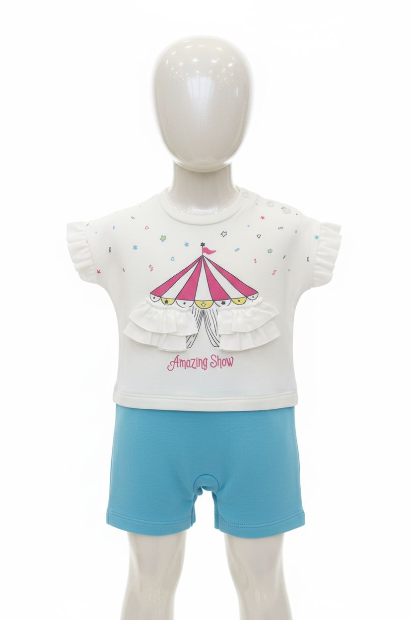 Amazing Show Cotton Ruffle Romper Baby Romper Not specified 