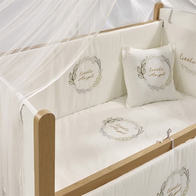 Mia Natural Wood Cradle furniture Meltem Kids 