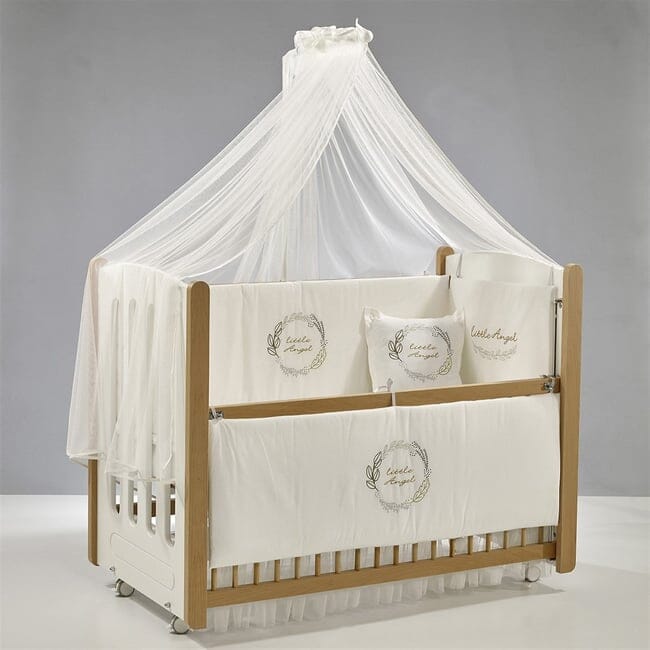 Mia Natural Wood Cradle furniture Meltem Kids 