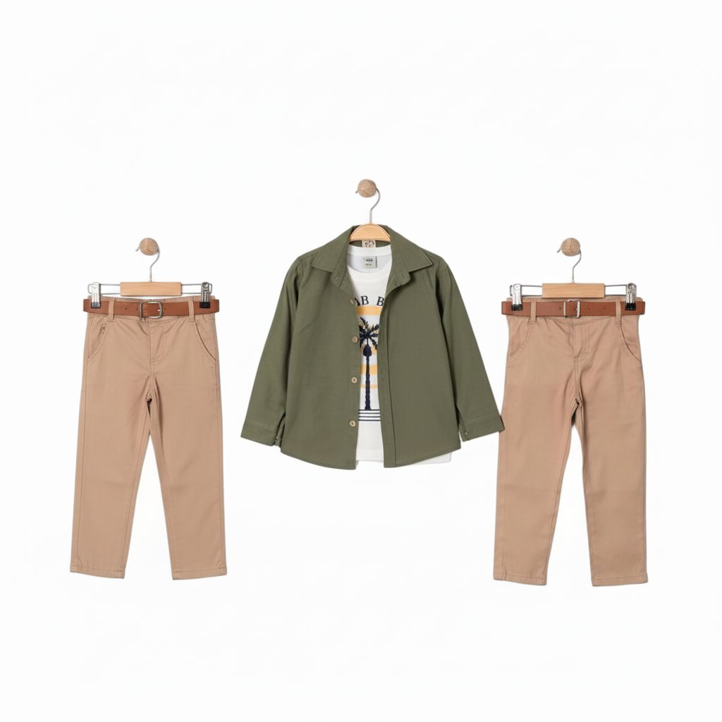 Boys' Palm Paradise 3-Piece Set boy outfit Not specified 
