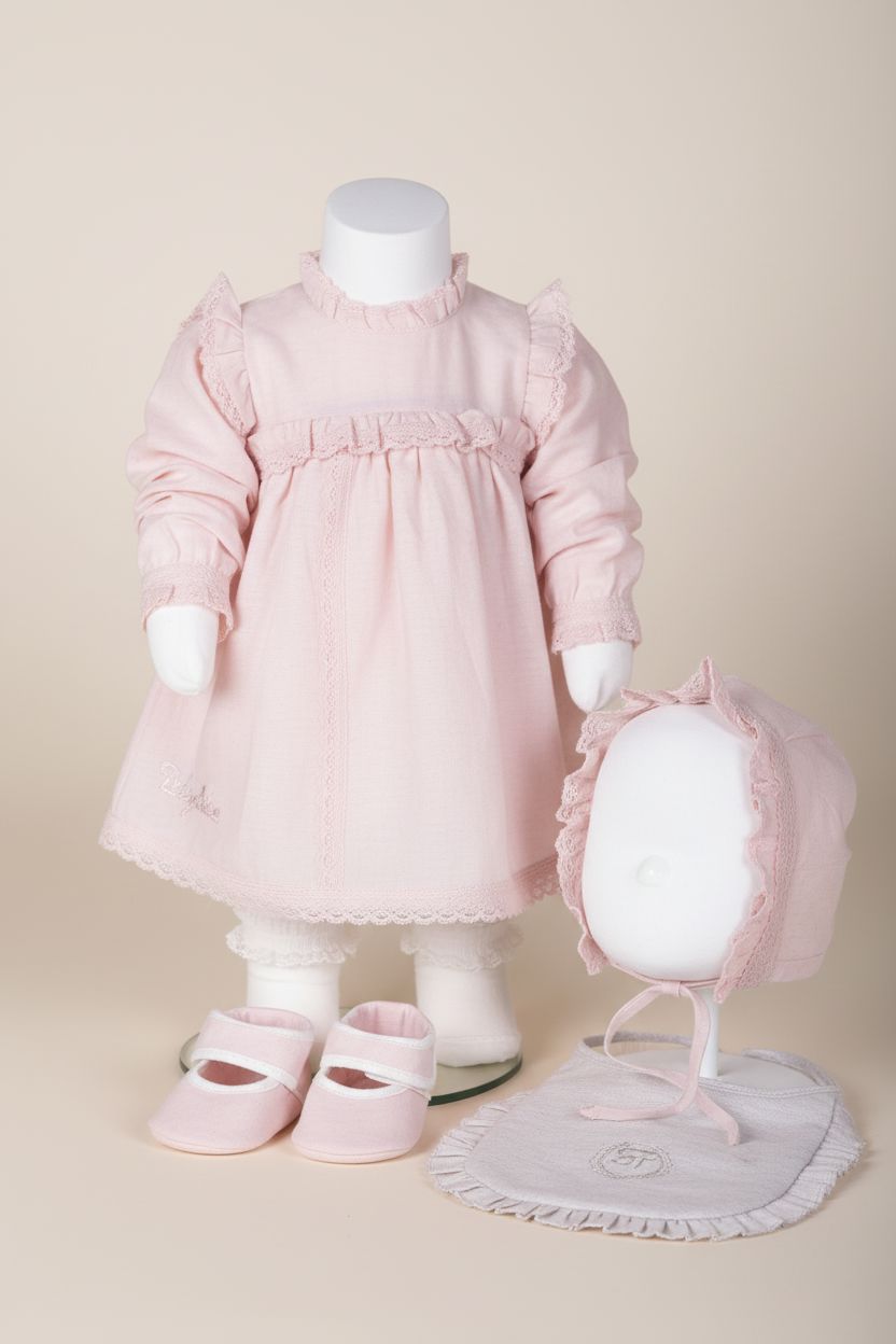 Organic Cotton Baby Girl Gift Set - 10 Piece 10 pieces baby girl greeting set Babydola 