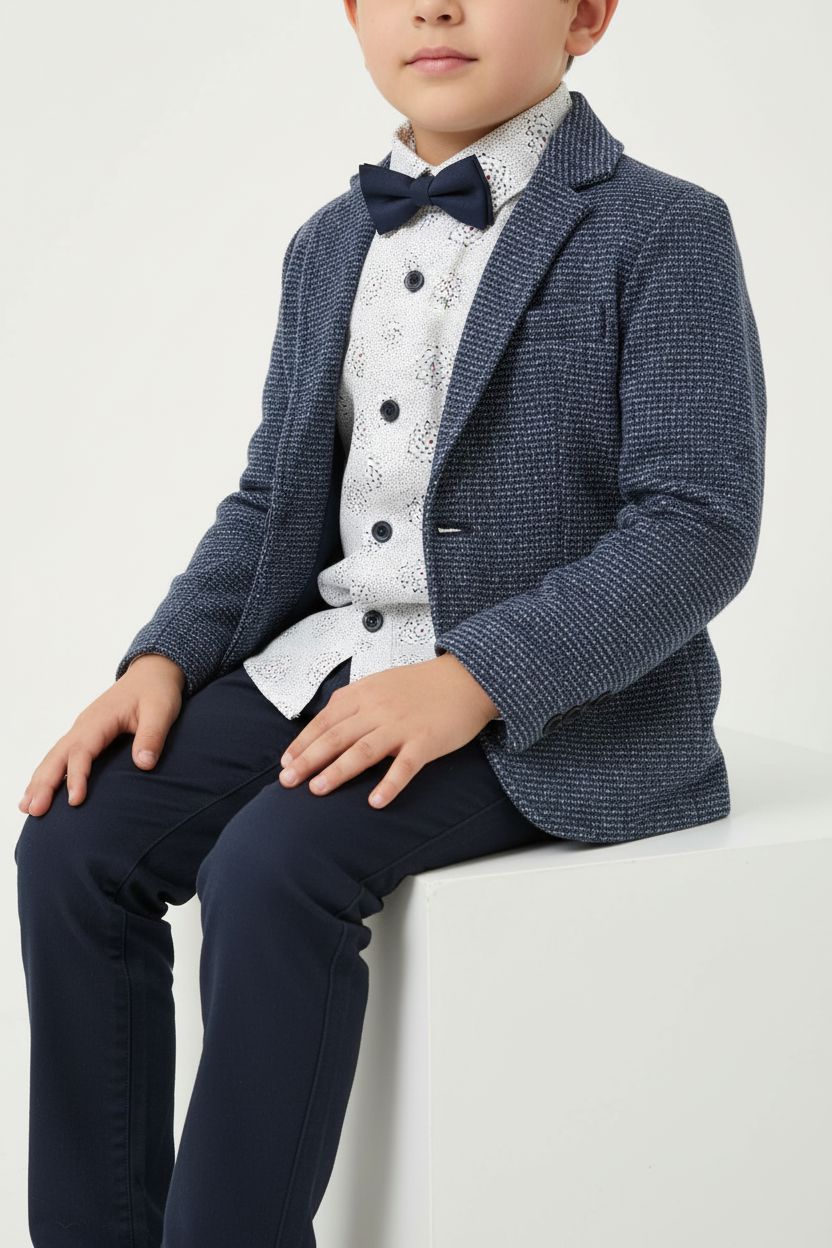 Boys' Knitted 3-Piece Seasonal Set (1-4 Years) General Hypnoz Kids 